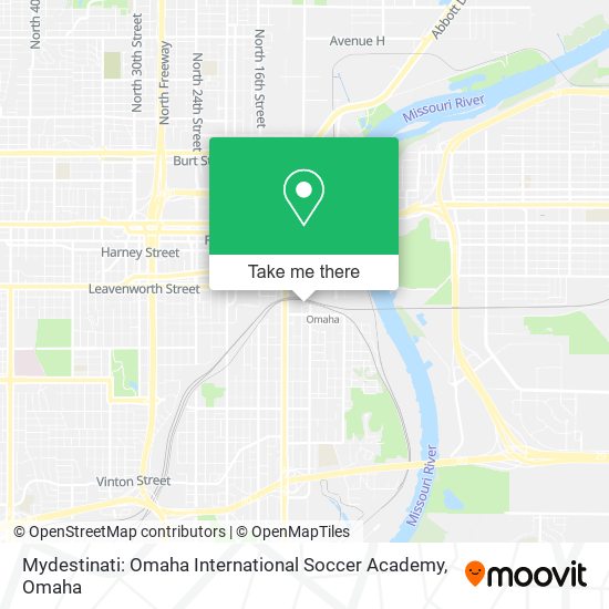 Mydestinati: Omaha International Soccer Academy map