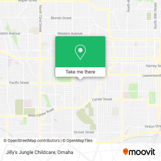 Jilly's Jungle Childcare map