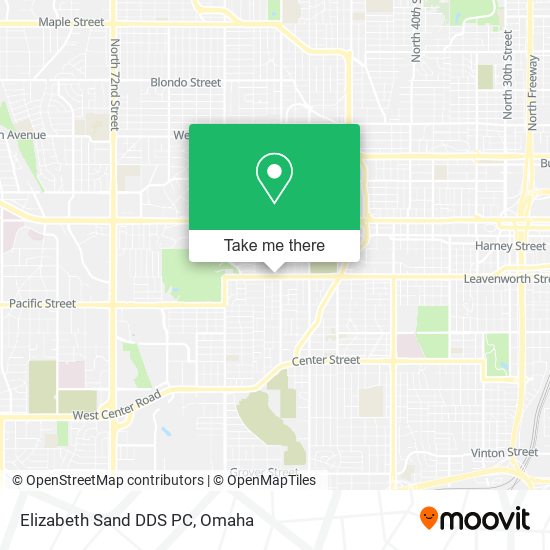 Elizabeth Sand DDS PC map