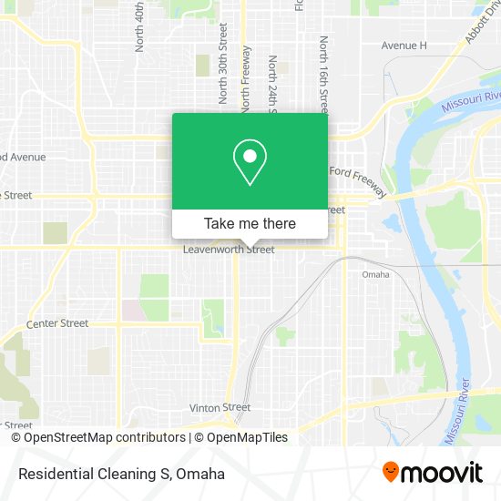 Residential Cleaning S map