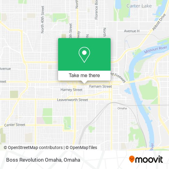 Mapa de Boss Revolution Omaha