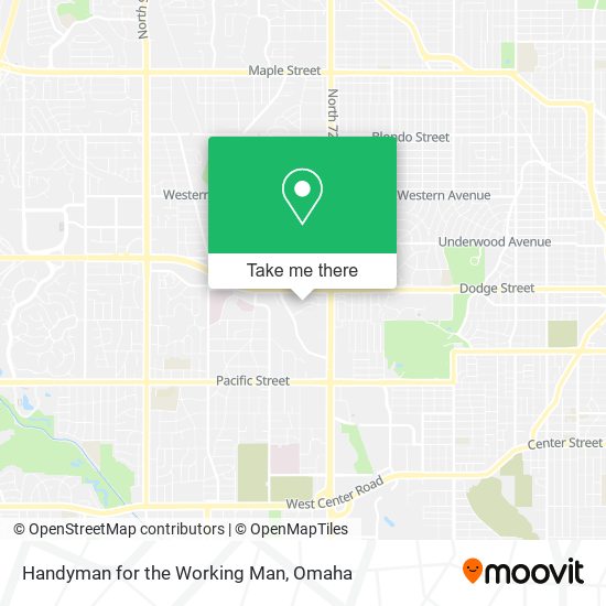 Handyman for the Working Man map
