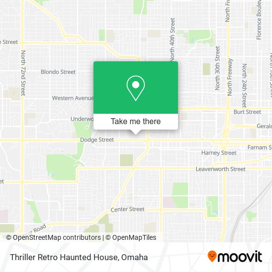 Thriller Retro Haunted House map