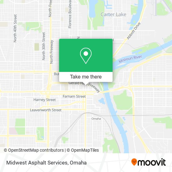 Midwest Asphalt Services map