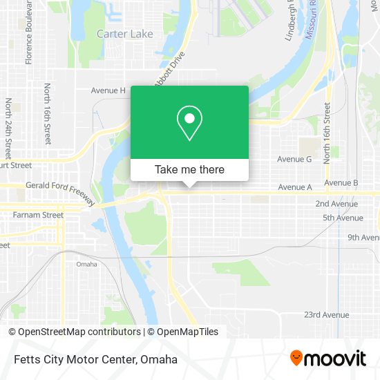 Fetts City Motor Center map