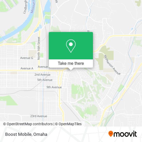 Boost Mobile map