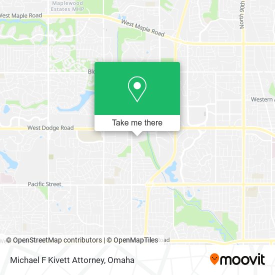 Mapa de Michael F Kivett Attorney