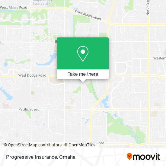Mapa de Progressive Insurance