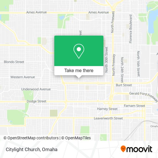 Citylight Church map