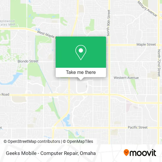 Geeks Mobile - Computer Repair map