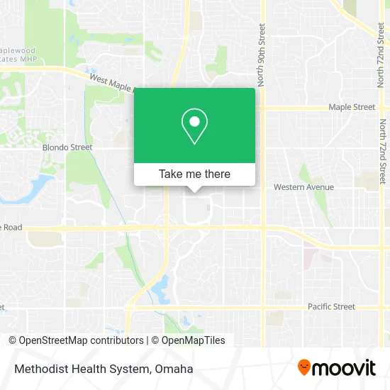 Methodist Health System map