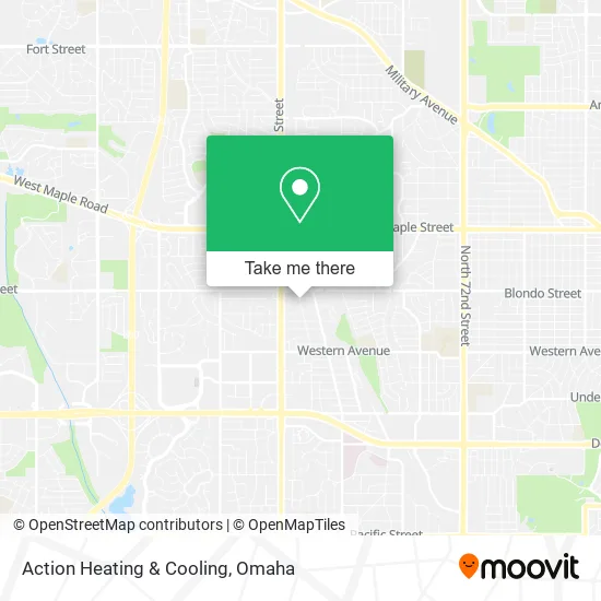 Mapa de Action Heating & Cooling