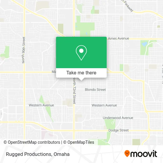 Rugged Productions map