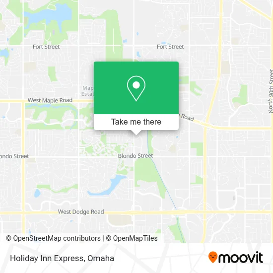Holiday Inn Express map