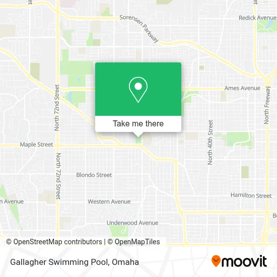 Gallagher Swimming Pool map