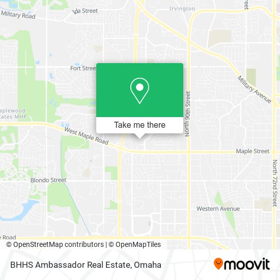 BHHS Ambassador Real Estate map