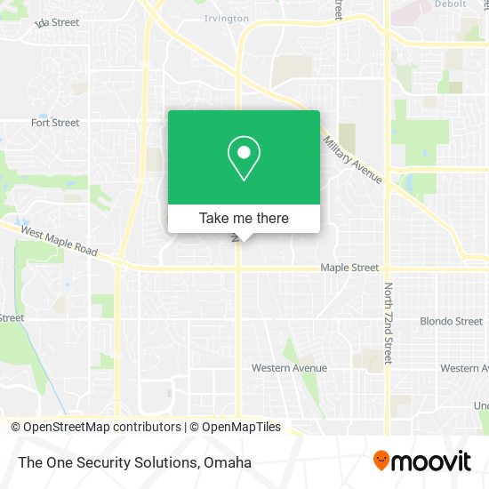Mapa de The One Security Solutions