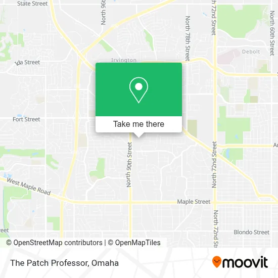 The Patch Professor map