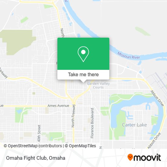 Omaha Fight Club map