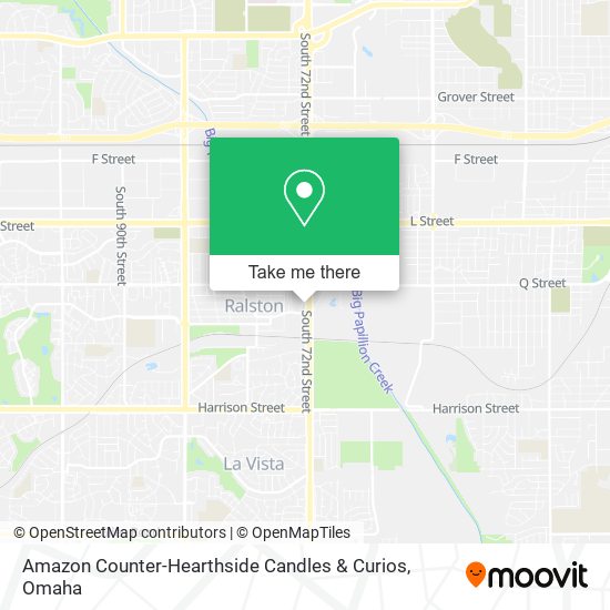 Amazon Counter-Hearthside Candles & Curios map