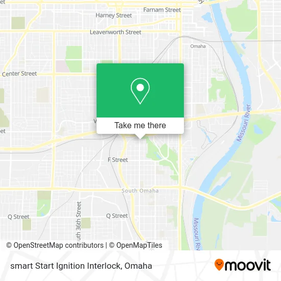 smart Start Ignition Interlock map
