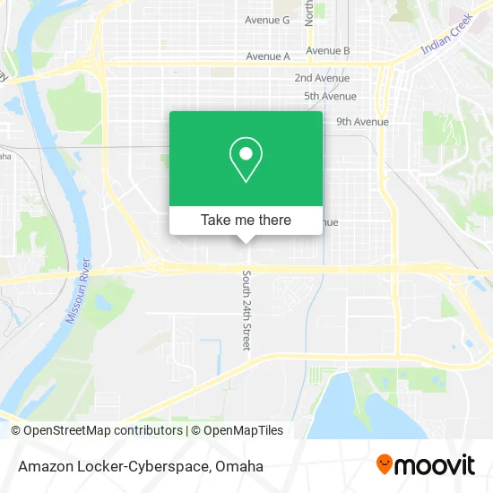 Amazon Locker-Cyberspace map