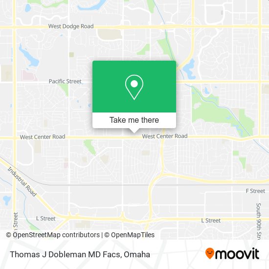 Thomas J Dobleman MD Facs map