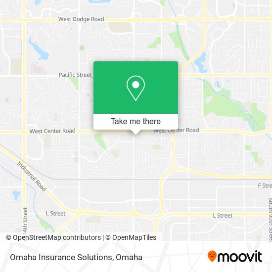 Mapa de Omaha Insurance Solutions