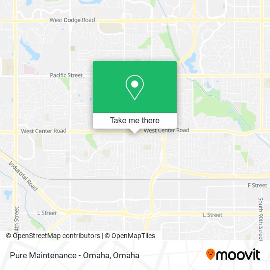 Pure Maintenance - Omaha map