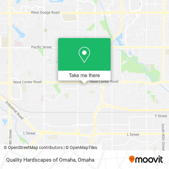 Quality Hardscapes of Omaha map