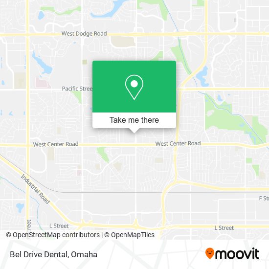 Bel Drive Dental map