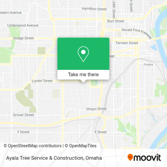 Ayala Tree Service & Construction map