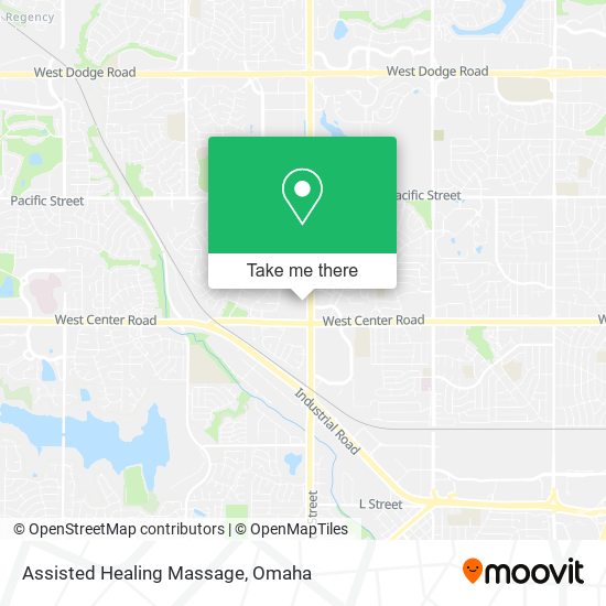 Assisted Healing Massage map