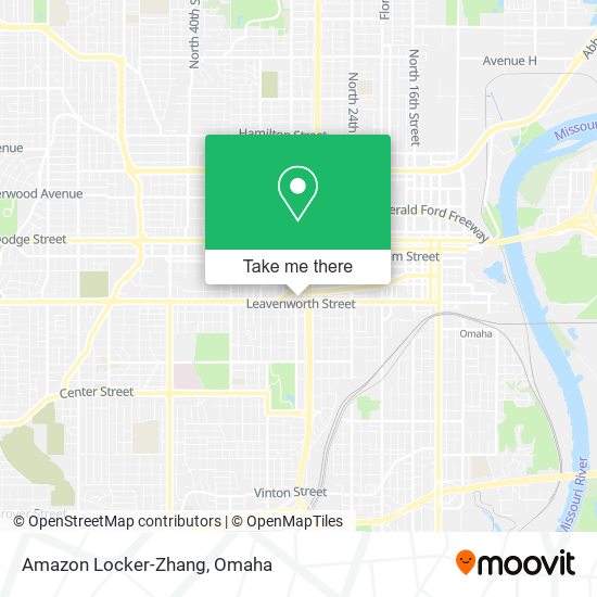 Mapa de Amazon Locker-Zhang