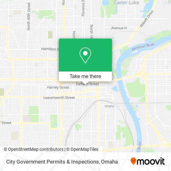 City Government Permits & Inspections map