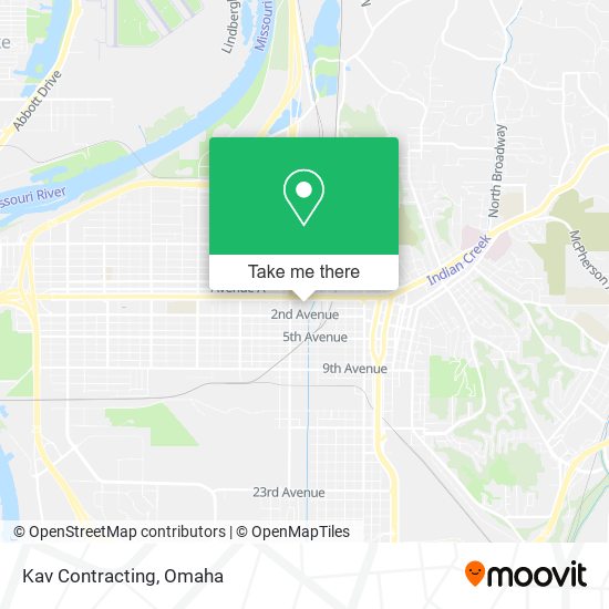 Kav Contracting map