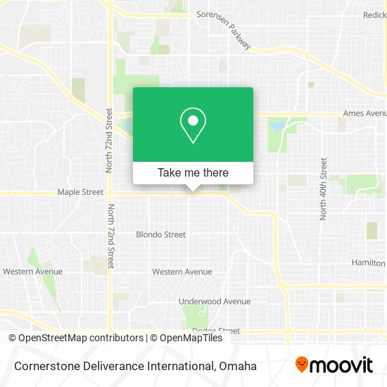 Cornerstone Deliverance International map
