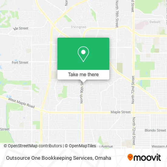 Mapa de Outsource One Bookkeeping Services