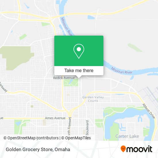 Golden Grocery Store map