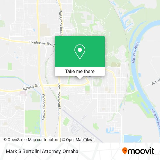 Mark S Bertolini Attorney map