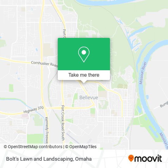 Bolt's Lawn and Landscaping map