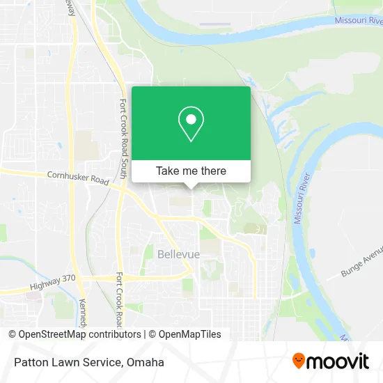 Patton Lawn Service map