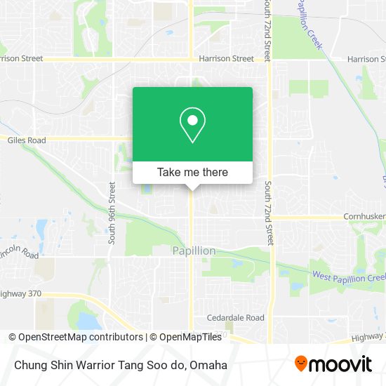 Mapa de Chung Shin Warrior Tang Soo do