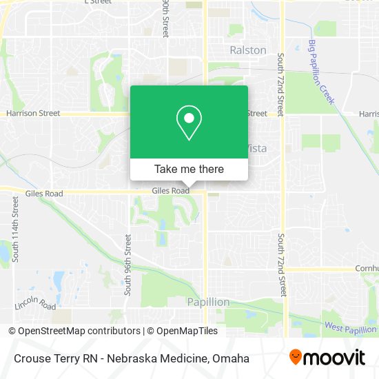 Mapa de Crouse Terry RN - Nebraska Medicine