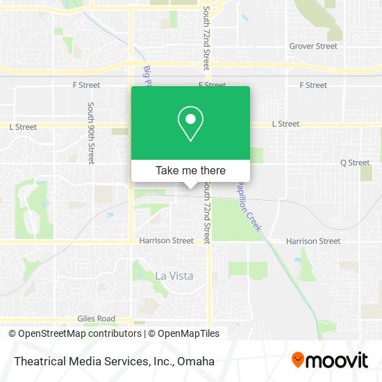 Theatrical Media Services, Inc. map