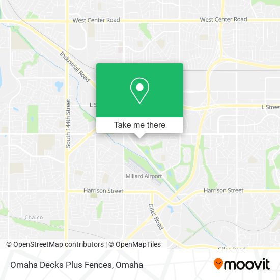 Mapa de Omaha Decks Plus Fences