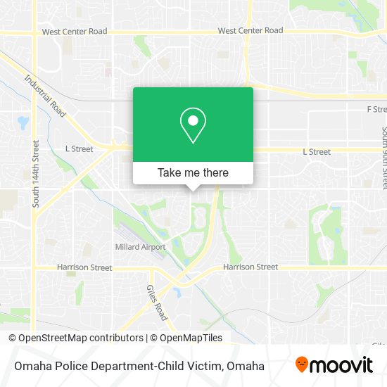 Omaha Police Department-Child Victim map