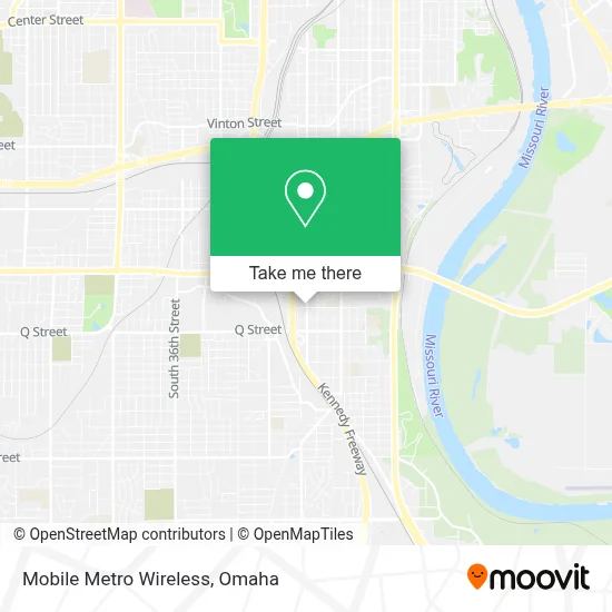 Mobile Metro Wireless map
