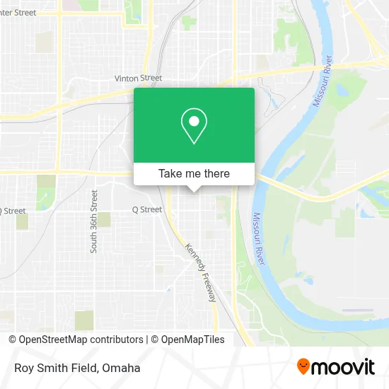 Roy Smith Field map
