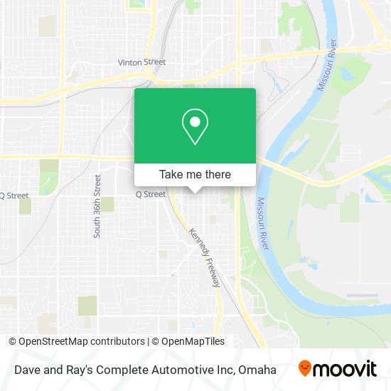 Dave and Ray's Complete Automotive Inc map